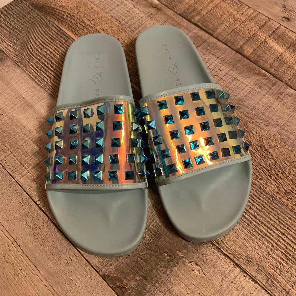 Katy Perry Sandals/Flip Flops/Slippers Size 8W
